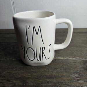 NWT Rae Dunn Artisan I'm Yours Valentine's Day Mug Heart Icon Double Sided
